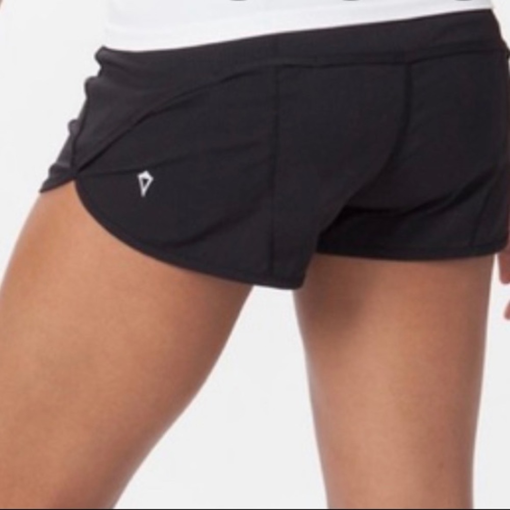 Ivivva black running shorts